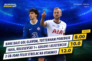 AdmiralBet specijal za londonski derbi, Hari Kejn donosi profit, mnogo golova nudi i kvotu 17!
